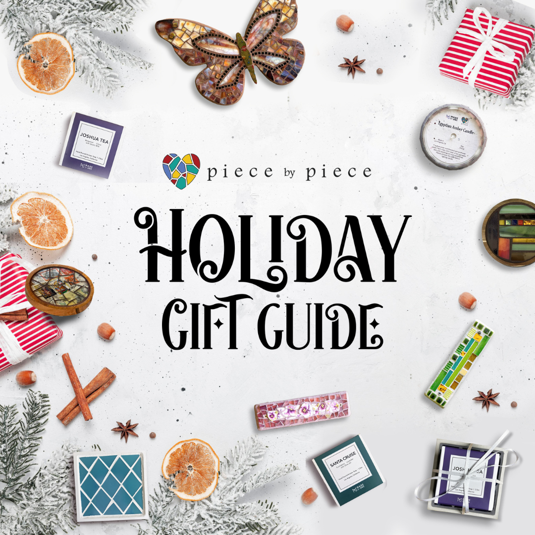 Discover the Piece by Piece Holiday Gift Guide: Gifts That Give Back