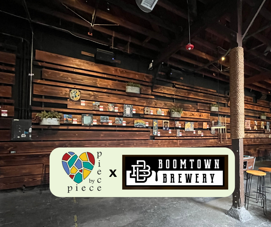 Piece by Piece x Boomtown Brewery: Crafting Community Through Art