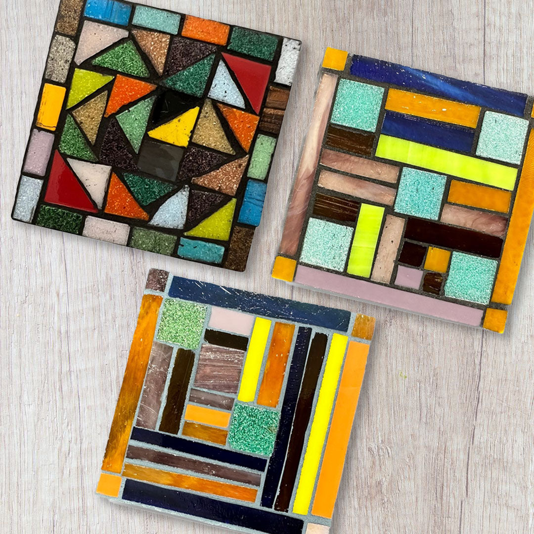 4" Geometric Tiles – Choose Your Design