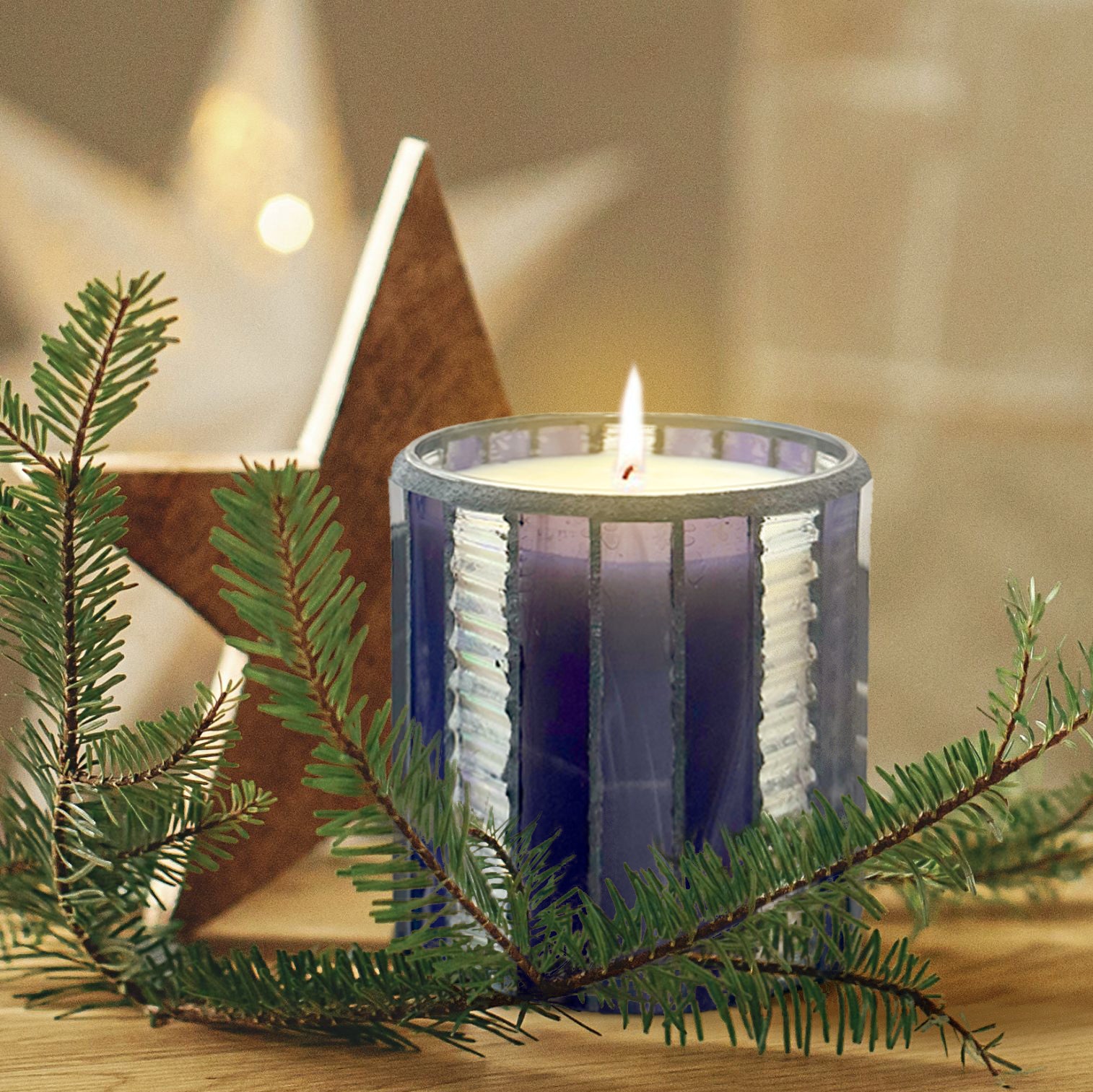 Deep Amethyst 10 oz. Candle - Piece by Piece & Made by DWC Collaboration