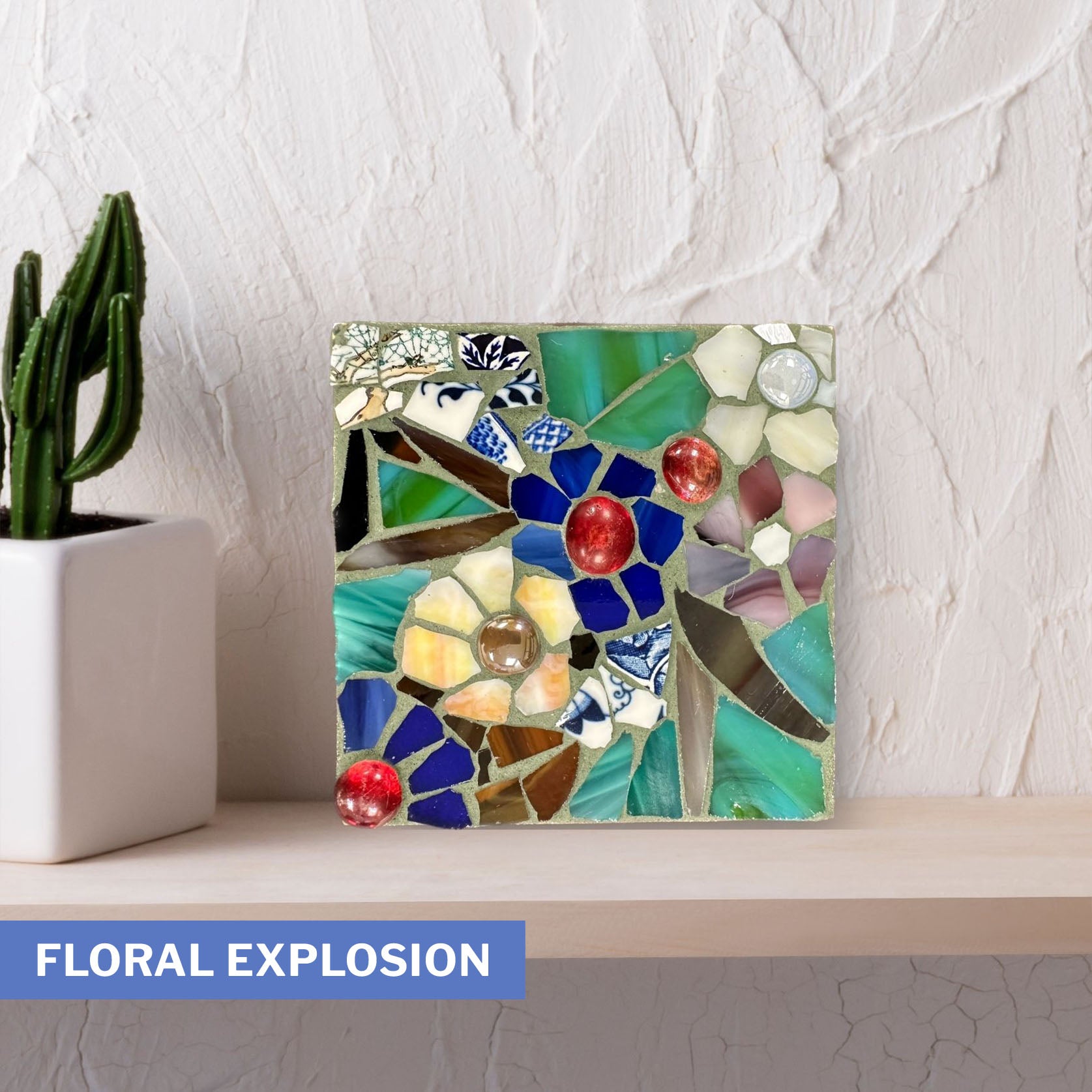 4" Floral Tiles – Choose Your Design